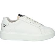 Luxe Witte Lage Sneaker Xl21 Blackstone , White , Dames