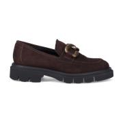 Moderne Klassieke Dames Mocassin Luca Grossi , Brown , Dames