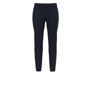 Stretch Leggings met Taps Toelopende Snit Marc Cain , Blue , Dames