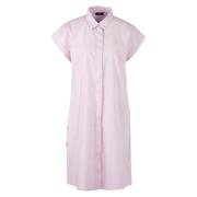 Geometrische Oversized Shirt Marc Cain , Purple , Dames