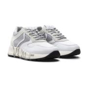 Witte Leren Sneakers Voile Blanche , White , Dames