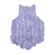 Stijlvolle Mouwloze Top Ganni , Purple , Dames