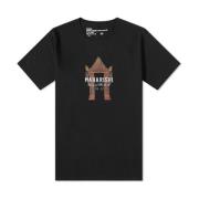 T-Shirts Maharishi , Black , Heren