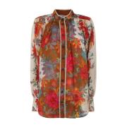Bloemen relaxte blouse Zimmermann , Multicolor , Dames