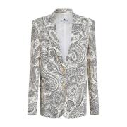 Blazerjas Etro , White , Dames