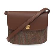 Tas met patroon op de schouder Etro , Brown , Dames