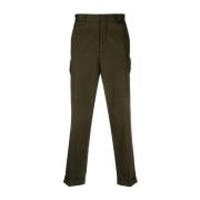 Groene Pegaso Cropped Cargo Broek Etro , Green , Heren