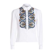 Stijlvolle Shirt Etro , White , Dames