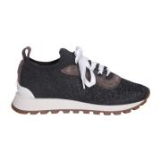 Grijze Sneakers voor Dames - Stijlvol en Comfortabel Brunello Cucinell...