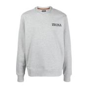 Sweatshirt Ermenegildo Zegna , Gray , Heren
