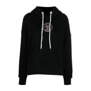 Comfortabele en stijlvolle hoodie Palm Angels , Black , Dames