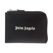 Zwarte Palm Angels Portemonnees Palm Angels , Black , Heren