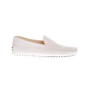 Flexibele Mocins - Witte Loafers met Rubberen Studs Tod's , White , He...