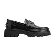 Klassieke Moccasin Schoenen Tod's , Black , Dames