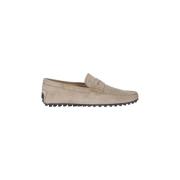 Beige Platte Schoenen Tod's , Beige , Heren