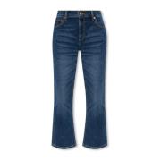 Jeans met logo Tory Burch , Blue , Dames