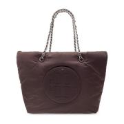 ‘Ella’ shopper tas Tory Burch , Brown , Dames