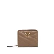 Portemonnee/kaarthouder Tory Burch , Beige , Dames