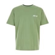 Groen Katoenen Oversized T-Shirt, Casual Stijl MCM , Green , Heren
