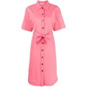 Shirt Dresses Peserico , Pink , Dames
