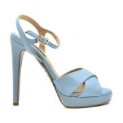 Hoge hak sandalen Patrizia Pepe , Blue , Dames