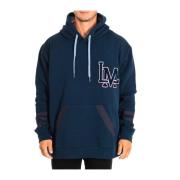 Hoodie met geborduurd logo La Martina , Blue , Heren