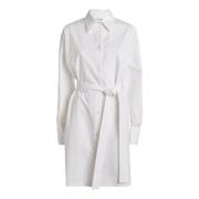 Shirt Dresses Sportmax , White , Dames