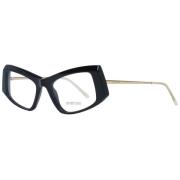 Zwarte Dames Optische Brillen - Vlinder Stijl Sportmax , Black , Dames