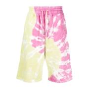 Rode Tie-Dye Bermuda Shorts Gcds , Pink , Heren