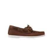 Oprahubuck Loafers - Handgemaakte Italiaanse Bootschoenen Scarosso , B...