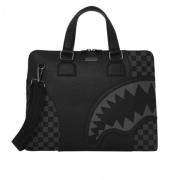 Henny Phantom Attache Laptop Tas Sprayground , Black , Unisex