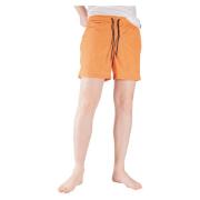 Oranje Bedrukte Zwemkleding voor Mannen Drumohr , Orange , Heren