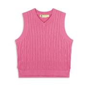 Sleeveless Knitwear New Amsterdam Surf Association , Pink , Heren