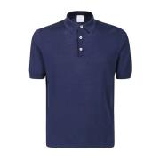 Polo Shirt Eleventy , Blue , Heren