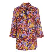 EV-Flora Magenta Blouse Dea Kudibal , Multicolor , Dames