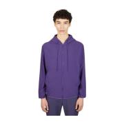 Center Hooded Sweatshirt Post Archive Faction , Purple , Heren