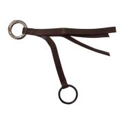 Gegraveerde Metalen Sleutelhangers Tasbedels Costume National , Brown ...