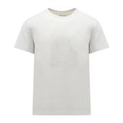 Beige Katoenen T-shirt Ss23 Maison Margiela , White , Heren