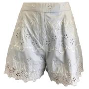 Pre-owned Cotton bottoms Simone Rocha Pre-owned , White , Dames