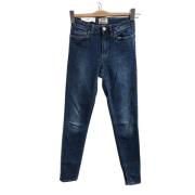 Pre-owned Cotton jeans Acne Studios Pre-owned , Blue , Dames