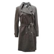 Pre-owned Wool outerwear Dolce & Gabbana Pre-owned , Gray , Dames