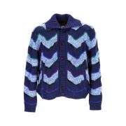 Pre-owned Wool tops Missoni Pre-owned , Blue , Dames