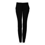 Aansluitende Skinny Broek met Rits en Knoop Liu Jo , Black , Dames