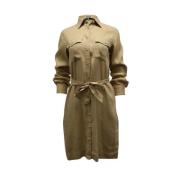 Pre-owned Fabric dresses Ralph Lauren Pre-owned , Beige , Dames