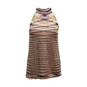 Pre-owned Fabric tops Missoni Pre-owned , Beige , Dames