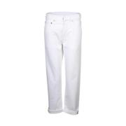 Pre-owned Cotton jeans Dior Vintage , White , Dames