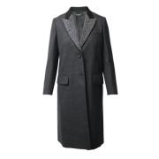 Pre-owned Wool outerwear Miu Miu Pre-owned , Gray , Dames