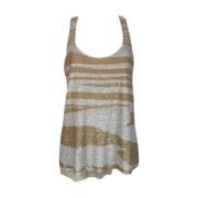 Pre-owned Fabric tops Missoni Pre-owned , Yellow , Dames