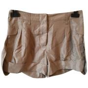 Pre-owned Silk bottoms Marc Jacobs Pre-owned , Beige , Dames