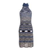 Pre-owned Viscose dresses Missoni Pre-owned , Blue , Dames